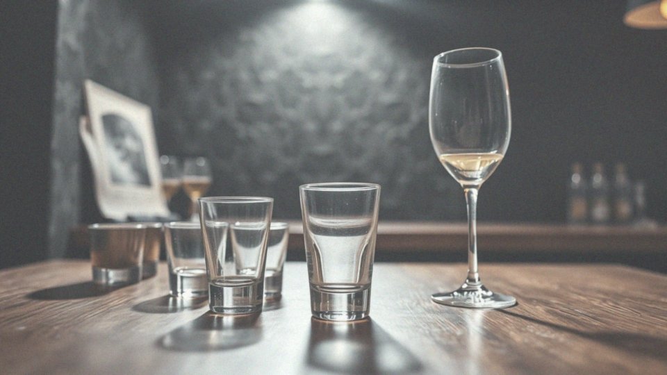 Jakie kieliszki są najlepiej dopasowane do wódki i szampana?