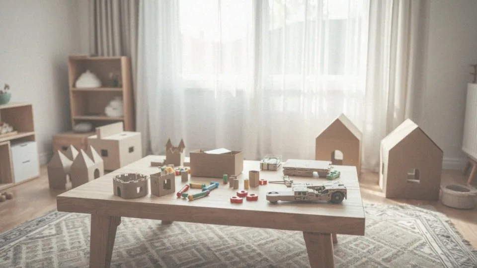 Jakie zabawki można zrobić z kartonu?