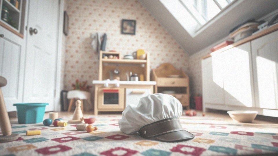 Do jakich zabaw dzieci mogą używać czapki kucharskiej?