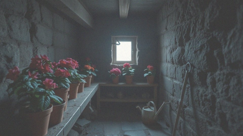 Jakie pomieszczenie jest najlepsze dla pelargonii w zimie?