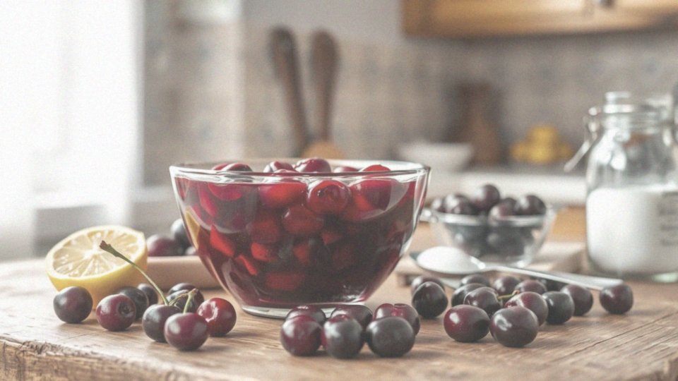 Jakie składniki zawiera frużelina wiśniowa?