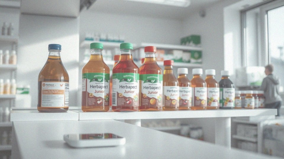 Jakie są zalecenia dotyczące dawkowania Herbapect Junior?