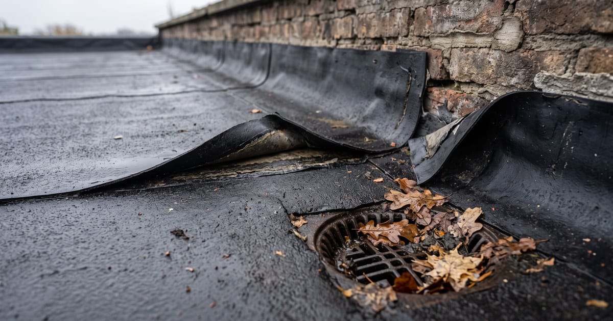 Membrana EPDM na dachu. Najczęstsze usterki i jak je rozpoznać?