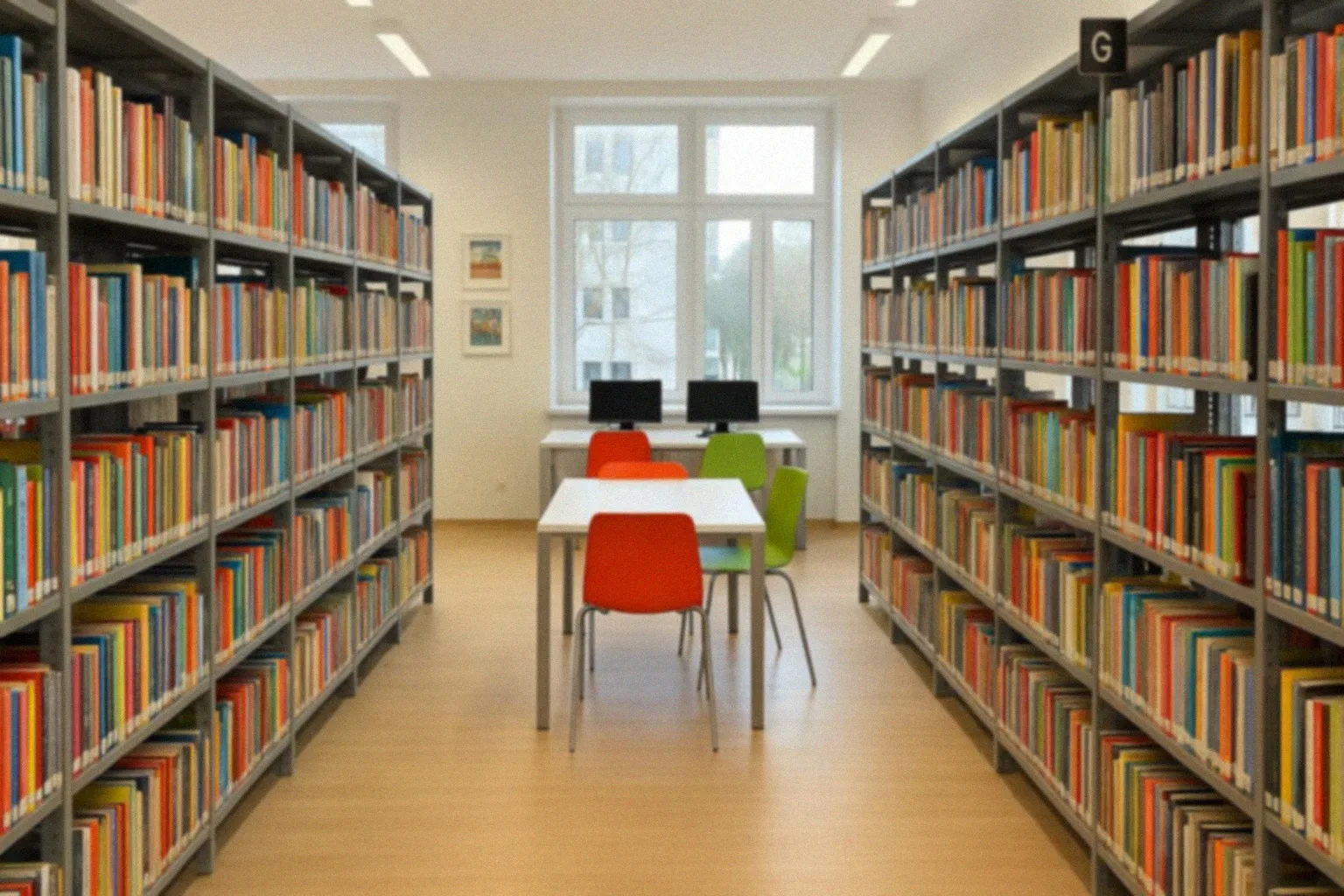 Seniorzy z Pępowa z wizytą w gostyńskiej bibliotece