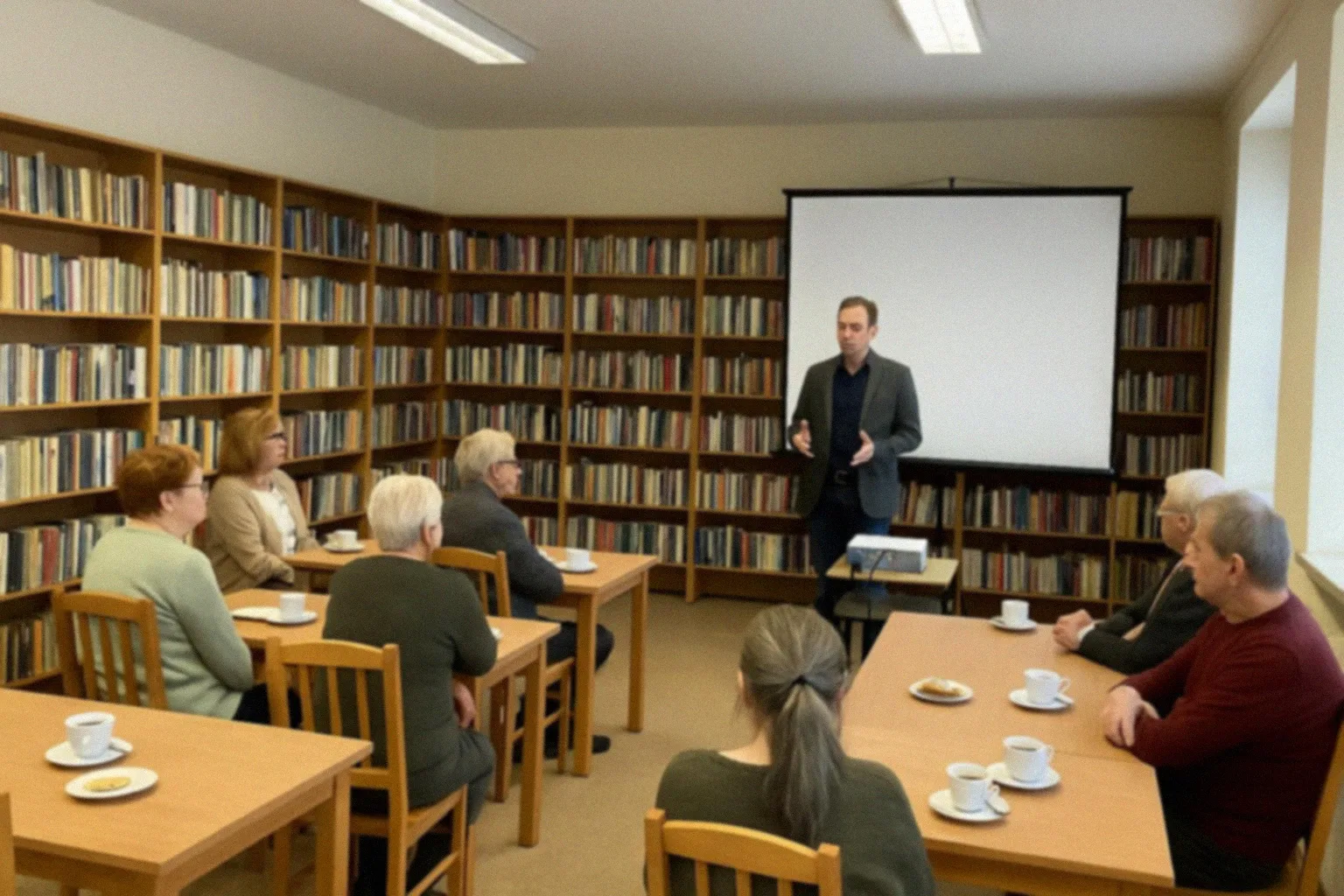 Ferie w bibliotece: Młodzież z gminy Pogorzela odwiedza Gostyń