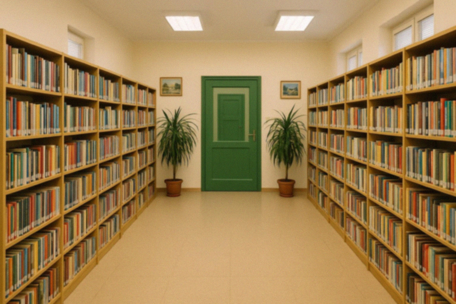 Przedszkolaki w bibliotece podczas czerwcowych wizyt