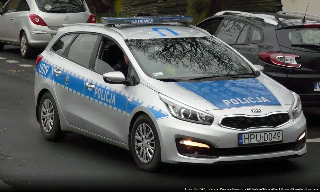 Pijany rowerzysta zatrzymany przez policję w Gostyniu