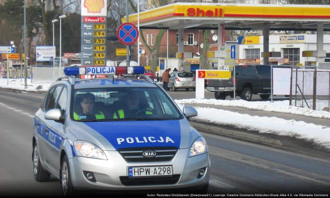 Pijany kierowca motoroweru zatrzymany przez policję w Borku Wielkopolskim